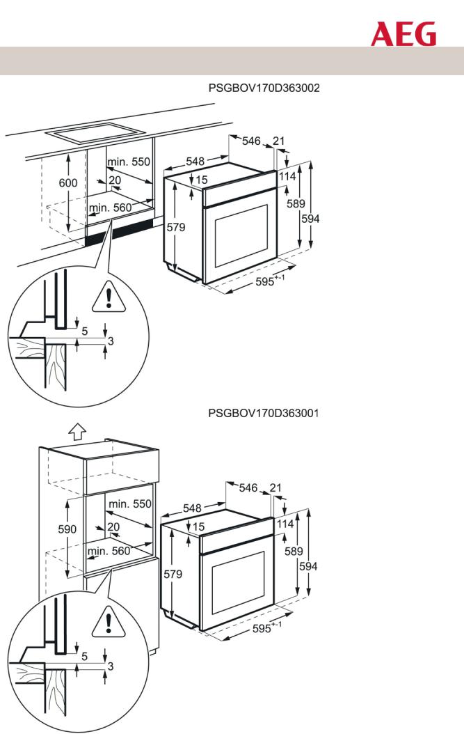 AEG BEB100010M USER MANUAL