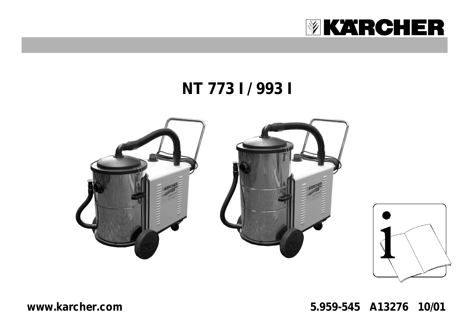 Karcher NT 993 I User Manual