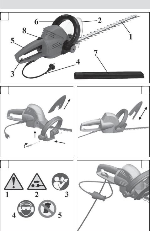 Efco HC 750 E, TG 750 E User guide