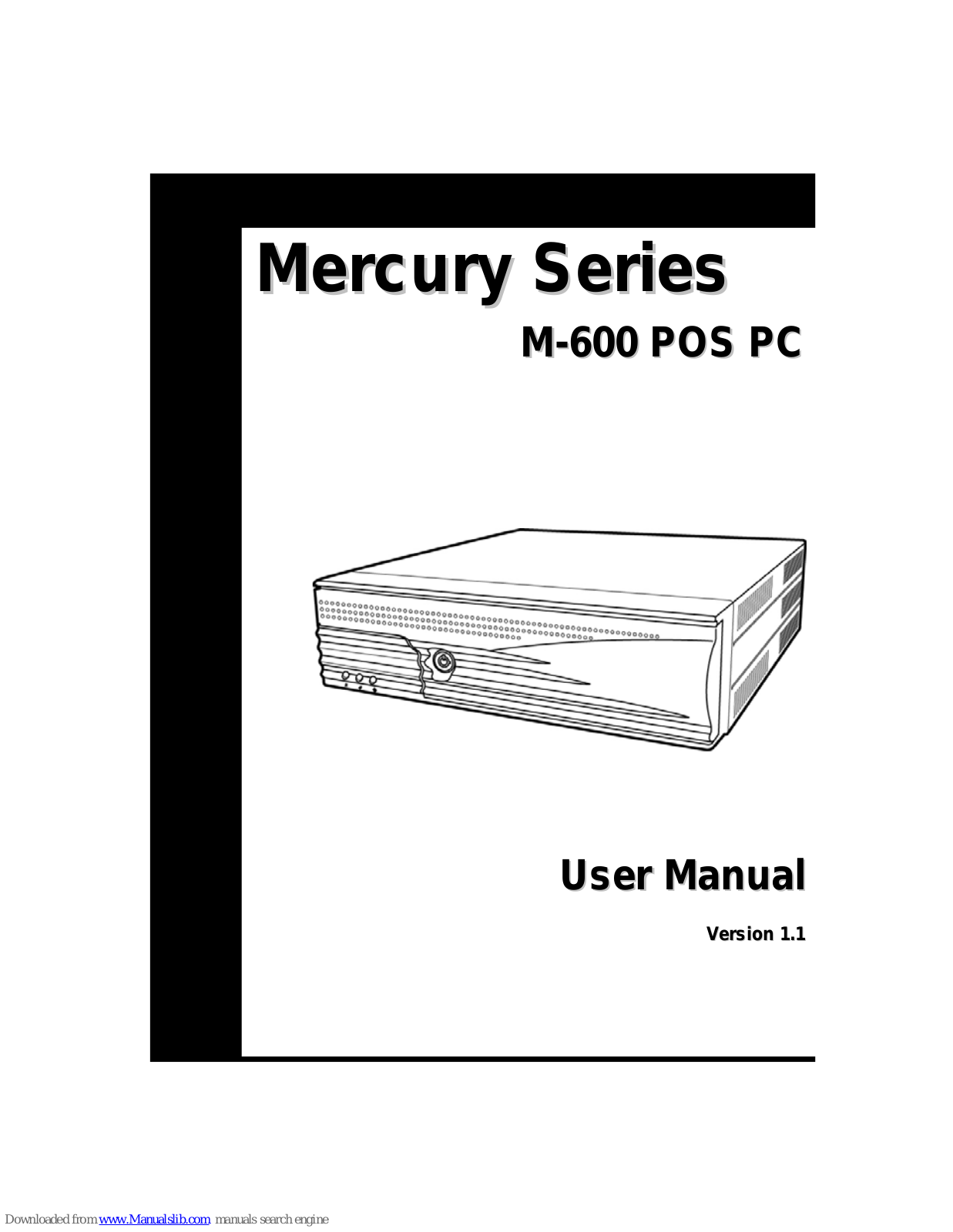 Mercury M-600 User Manual