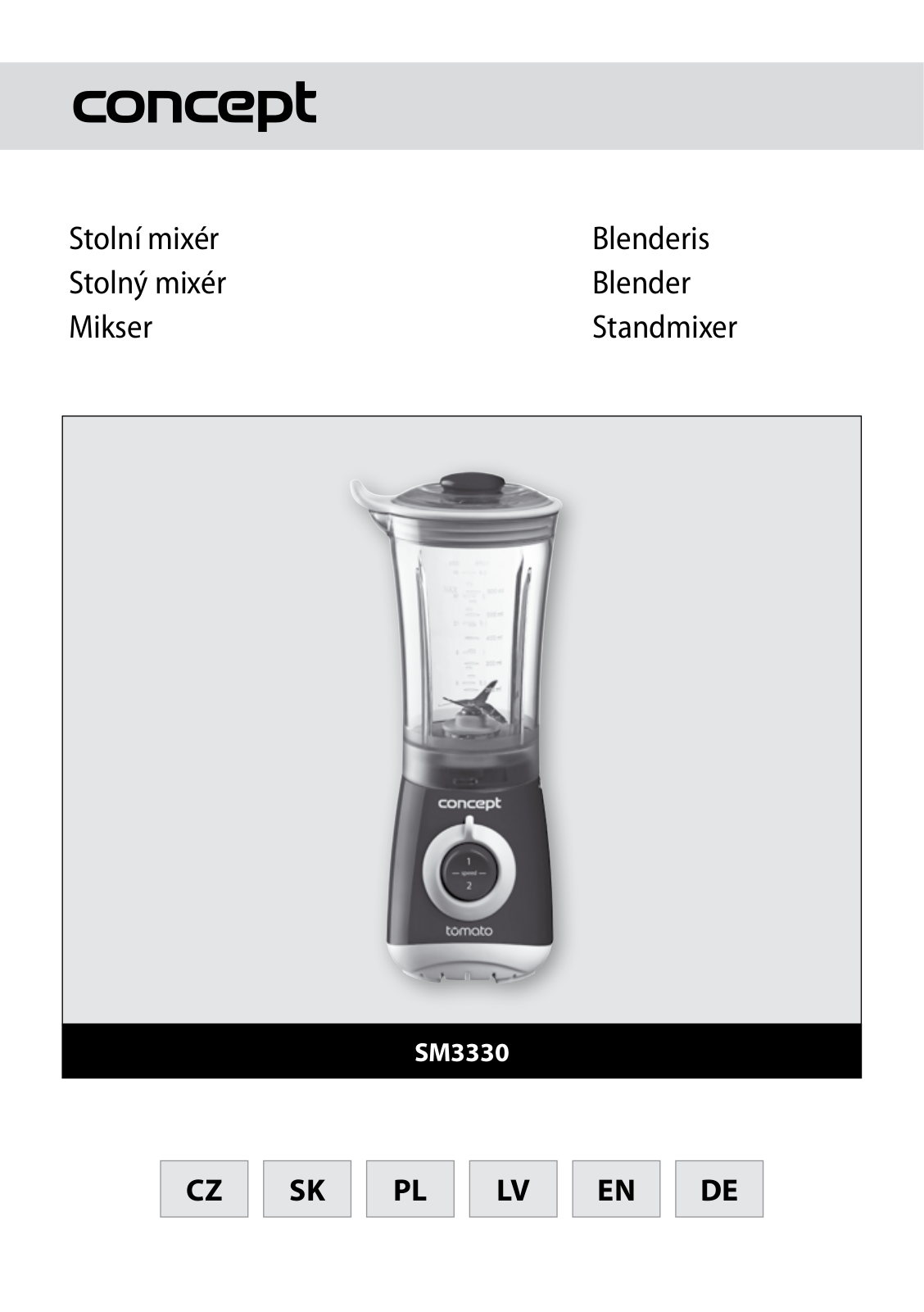 Concept SM-3330 User Manual