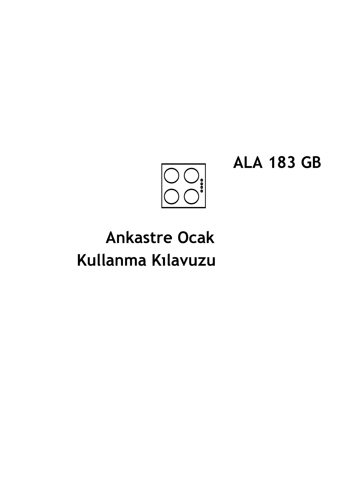 Altus ALA183GB User manual