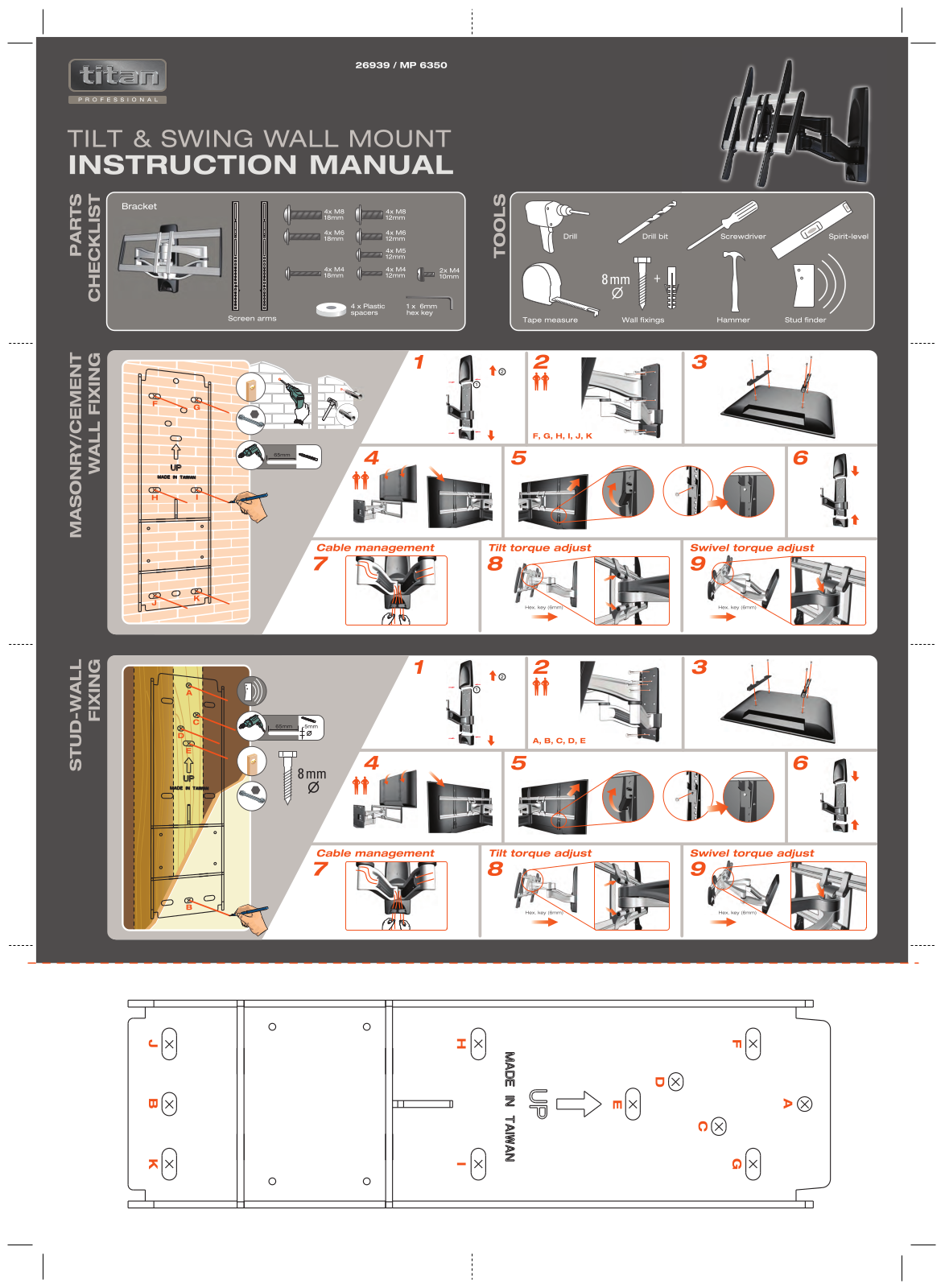 Titan MP 6350 User Manual