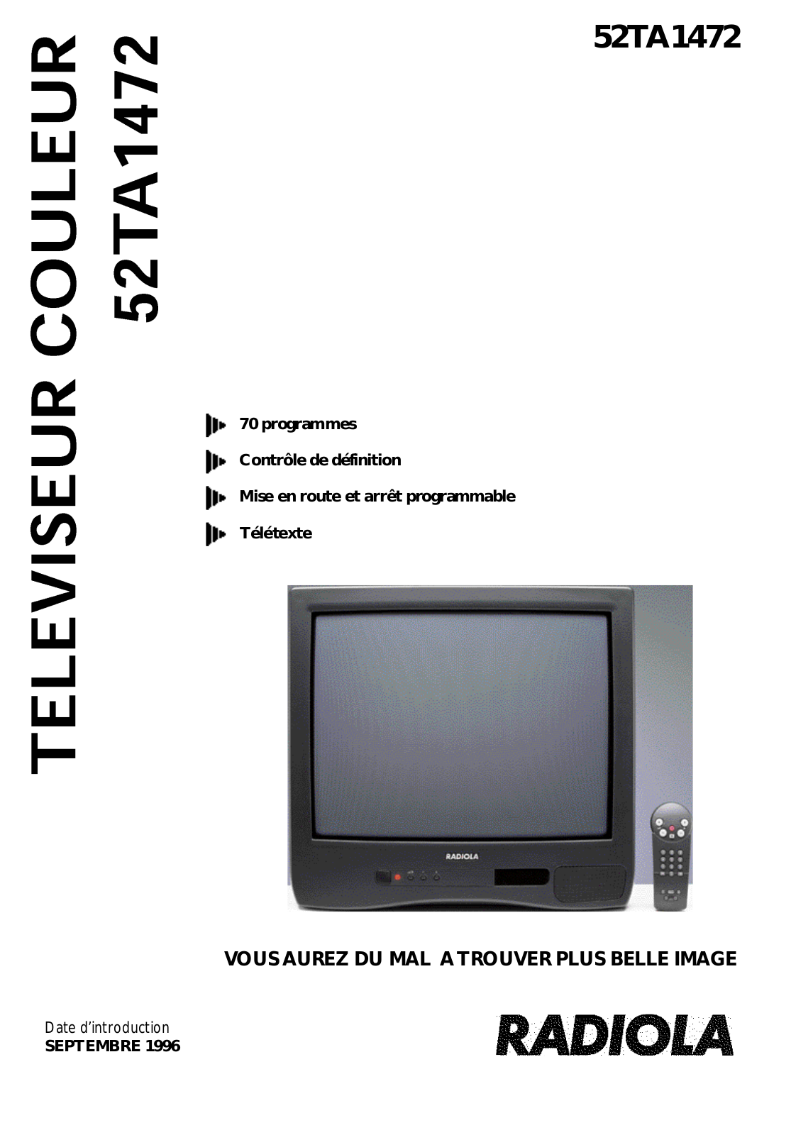 RadioLAN 52TA1472 User Manual