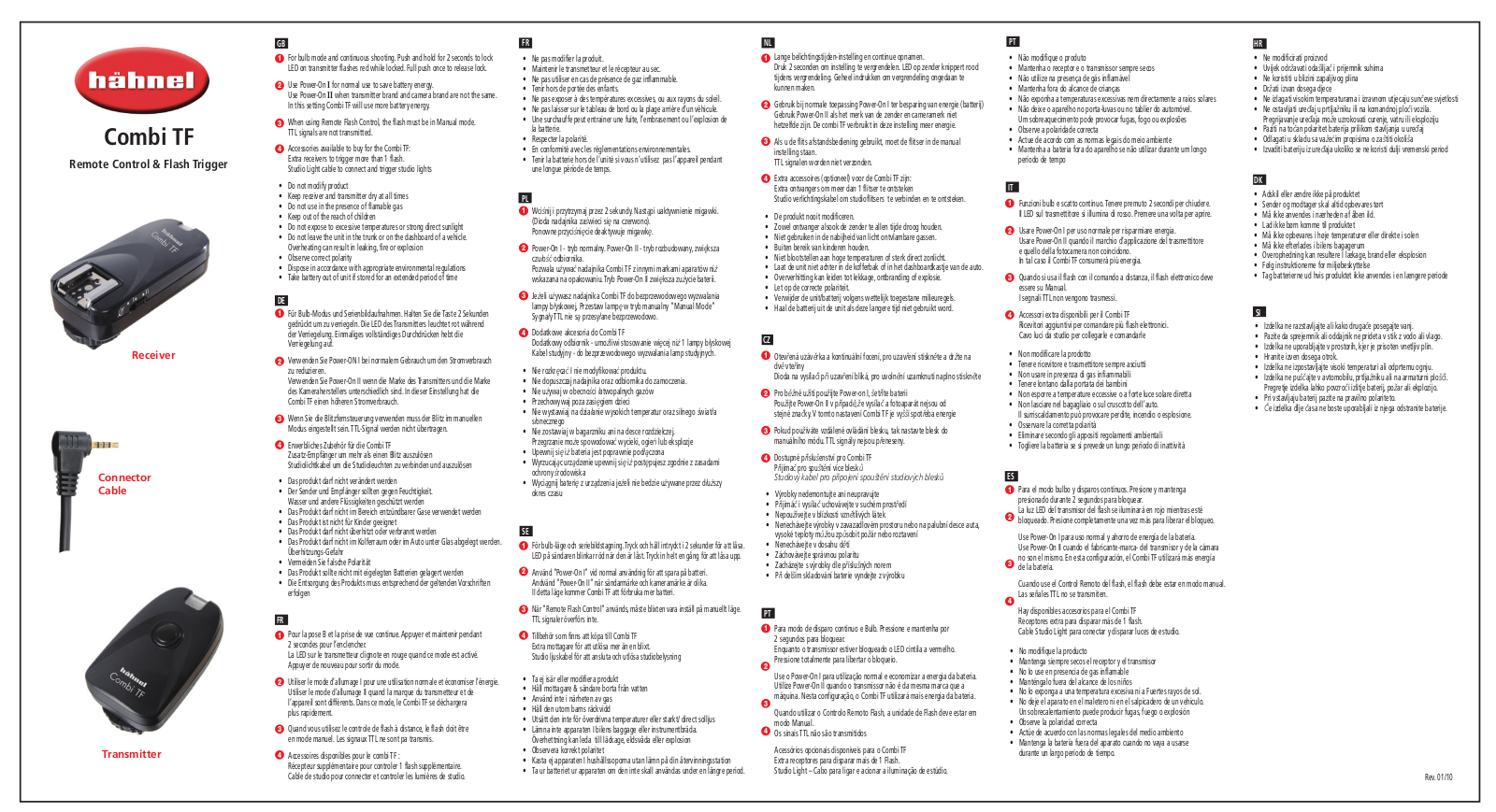 Hähnel Combi TF User guide