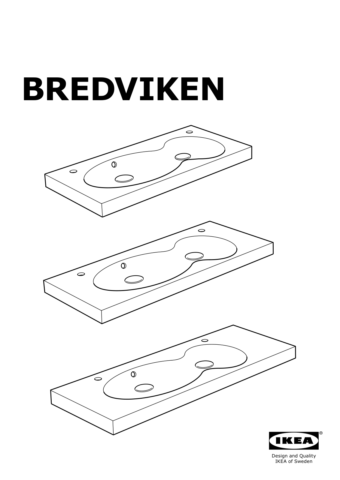 IKEA BREDVIKEN User Manual