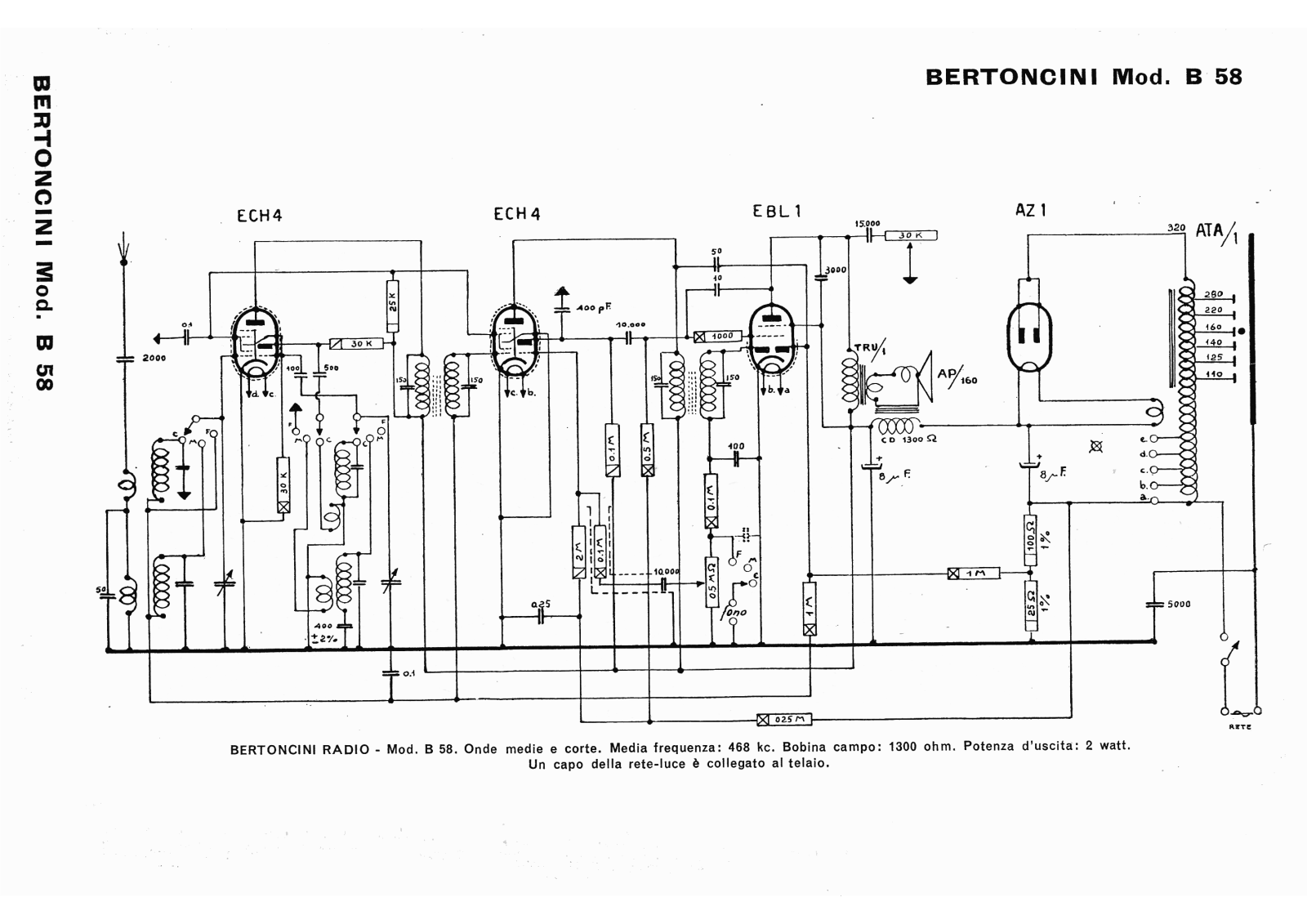 Bertoncini b58 schematic