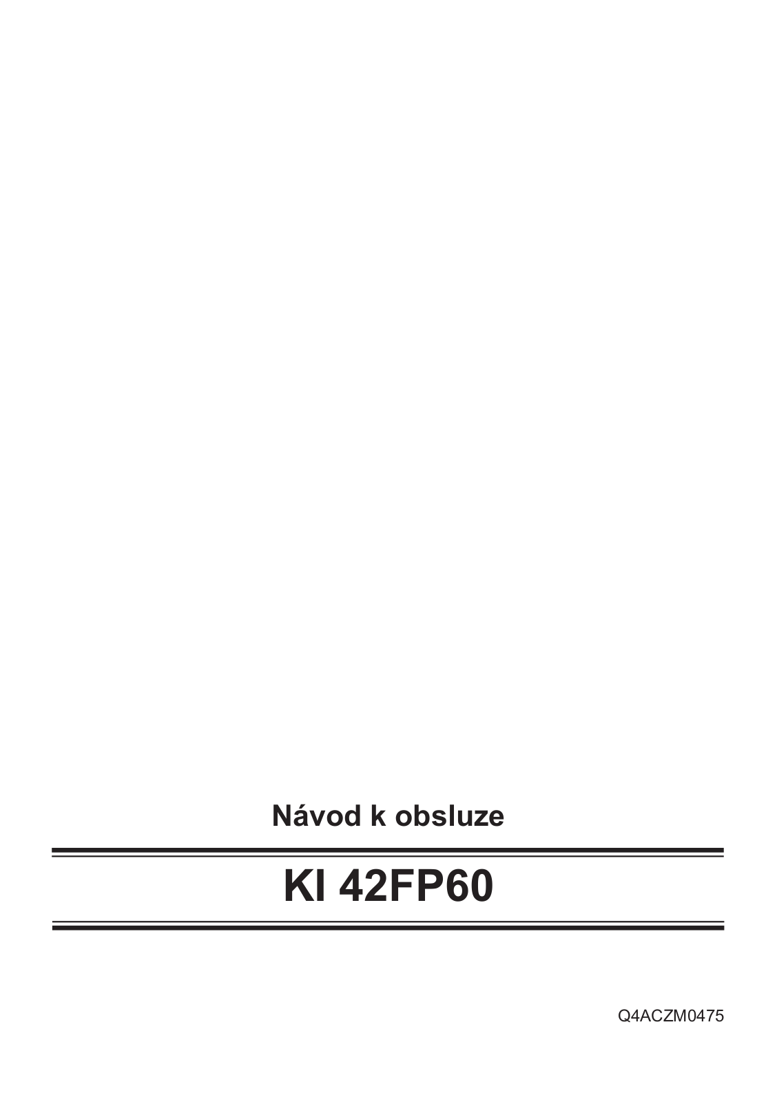 Siemens KI42FP60 User Manual