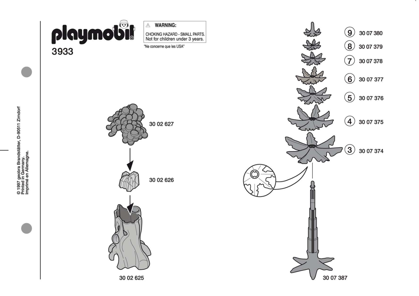 Playmobil 3933 Instructions