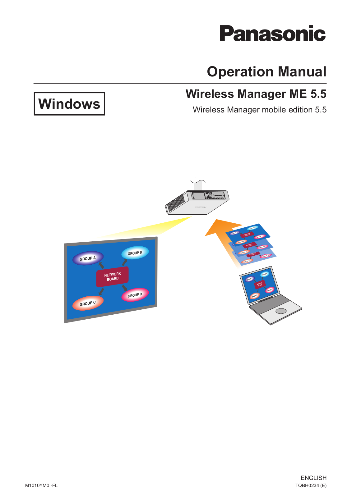 Panasonic WIRELESS MANAGER ME 5.5 WINDOWS Manual