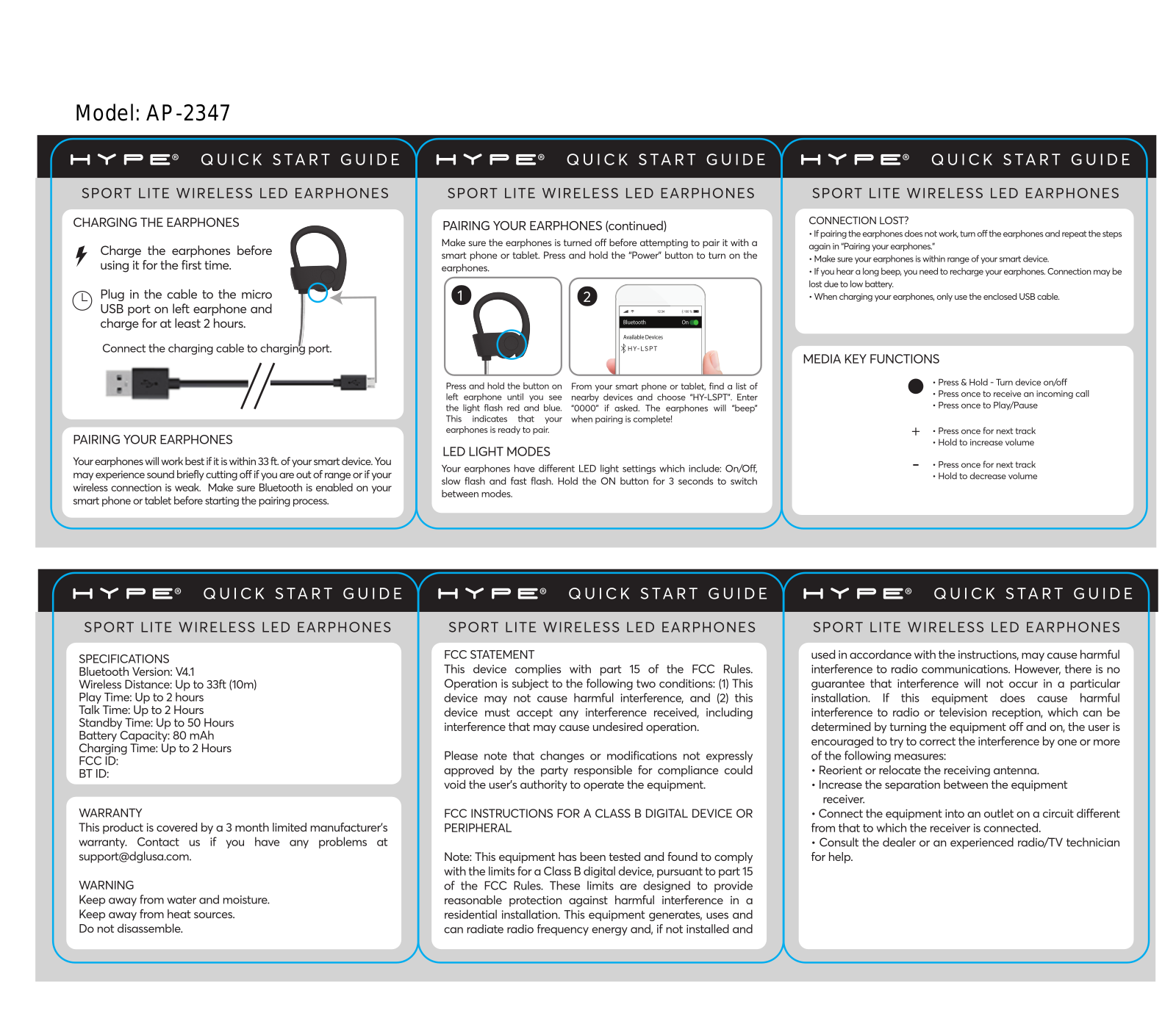 KINGSUN AP 2347 User Manual