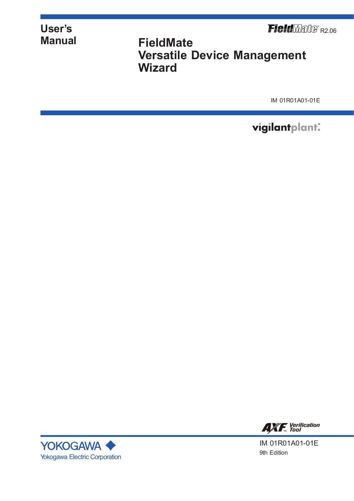 Yokogawa FieldMate User Manual