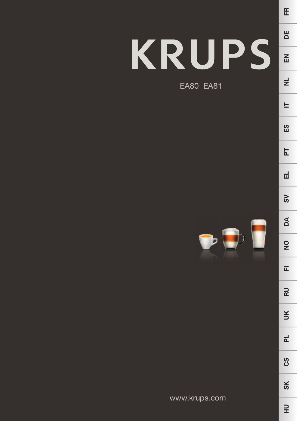 Krups EA8108 User Manual