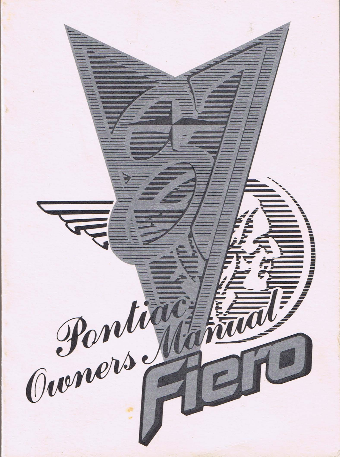 Pontiac Fiero 1987 User Manual