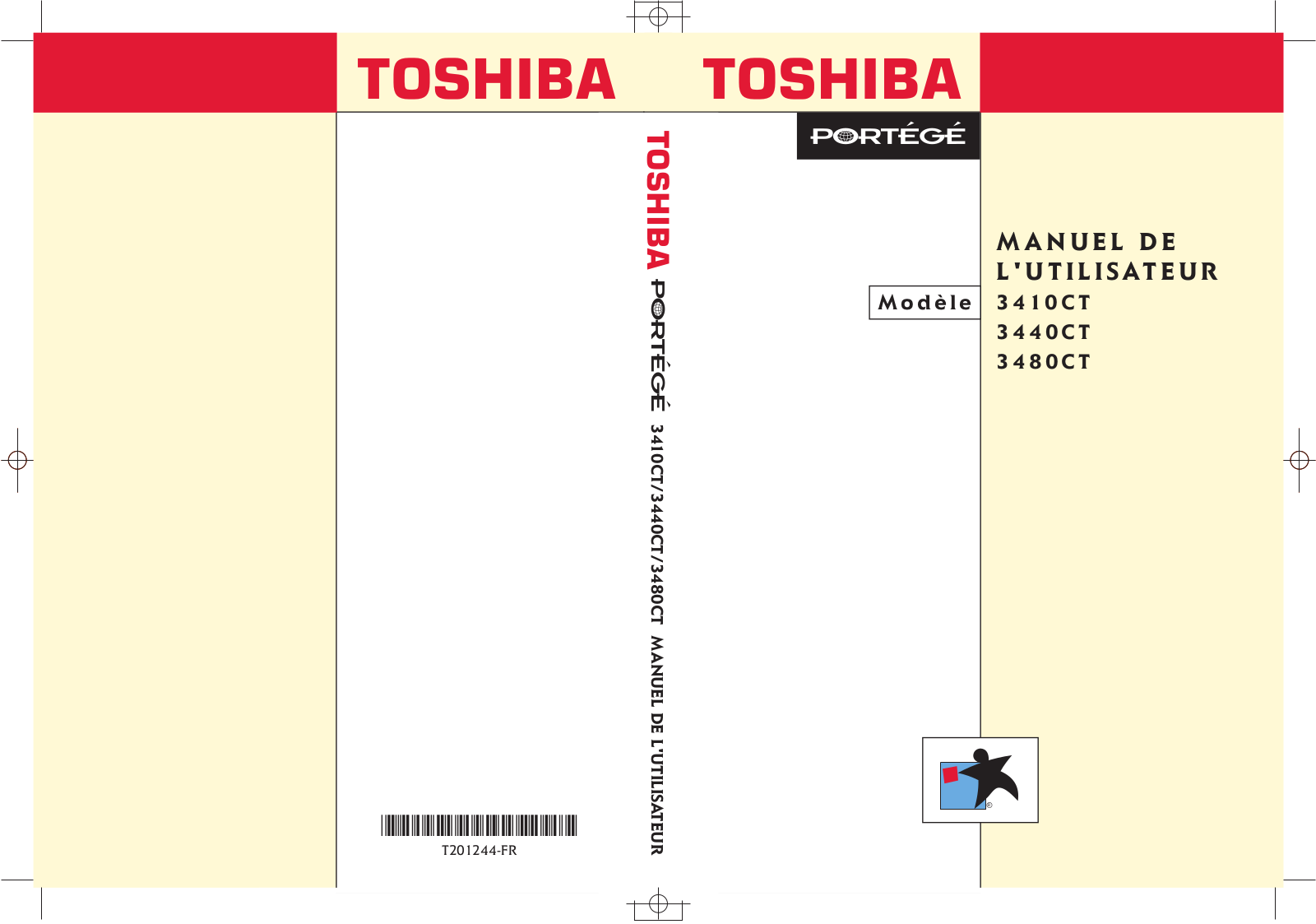 Toshiba 3410CT, 3440CT, 3480CT User Manual