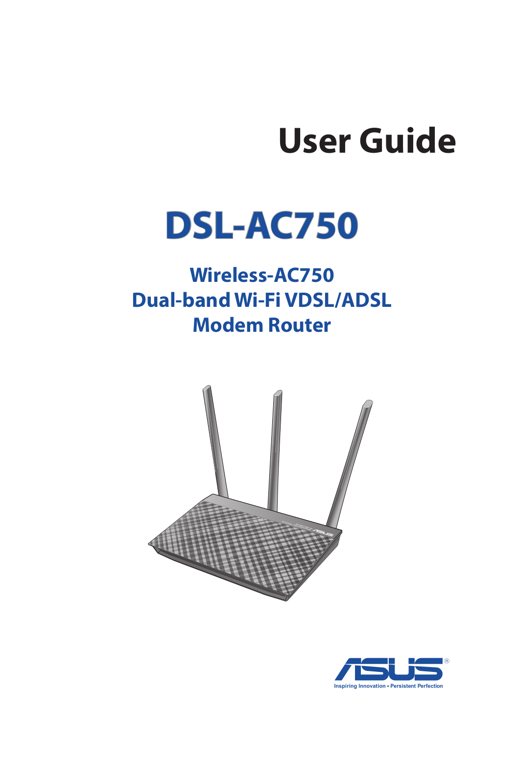 Asus DSL-AC750 User Manual