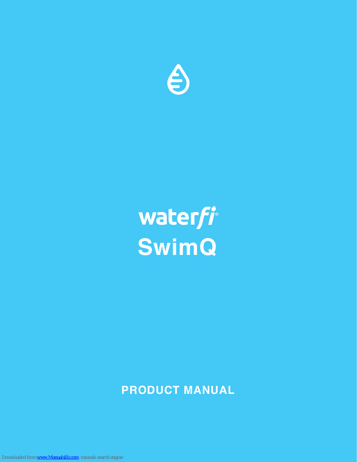 Waterfi swimQ Product Manual