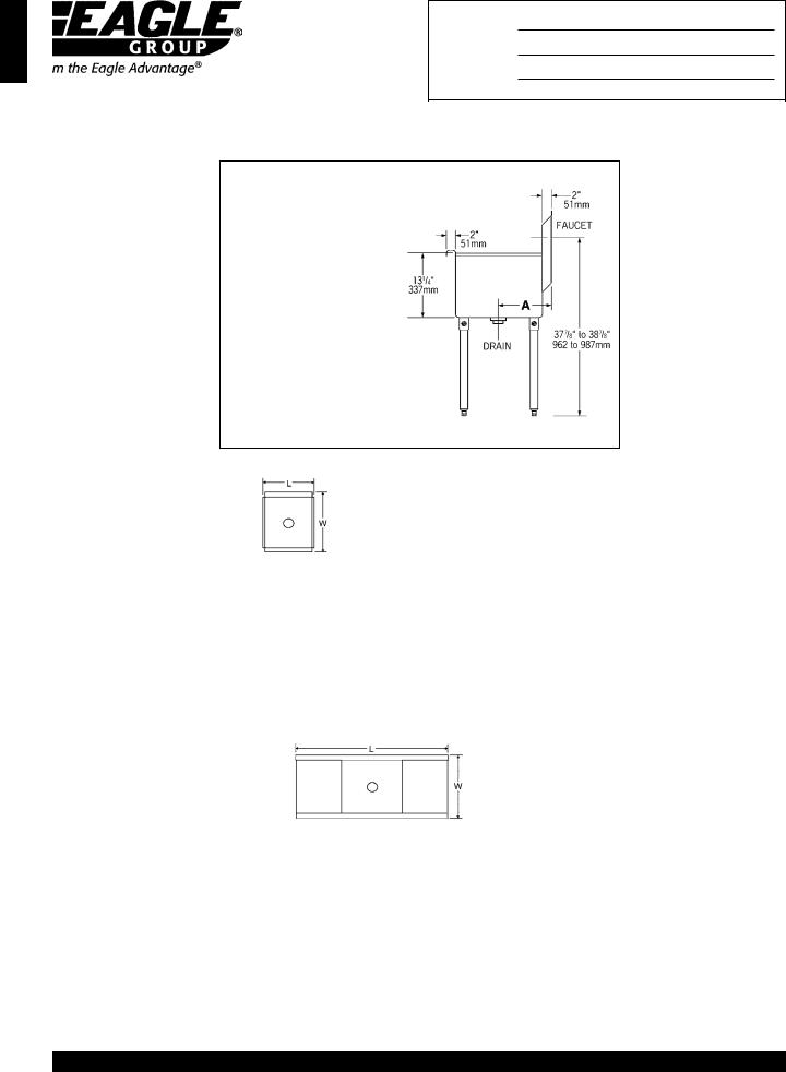 Eagle Group 1818-1-16/3 General Manual