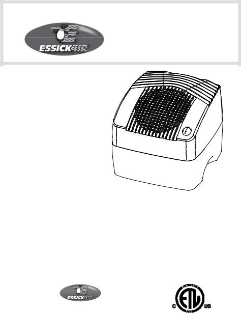 Essick E27 000 Owner's Manual