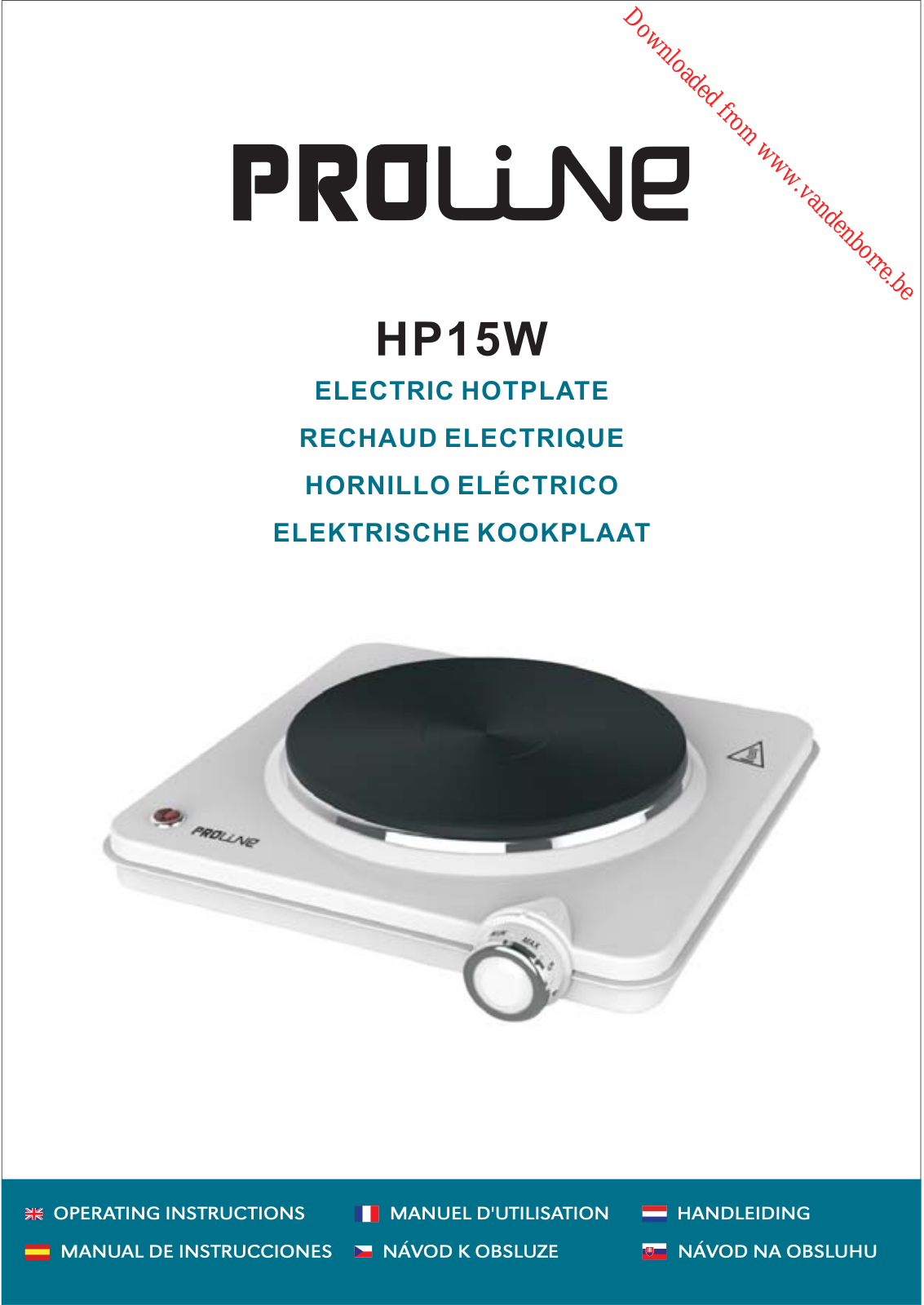 PROLINE HPO15 User Manual