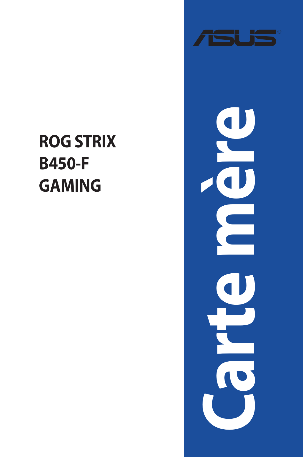 Asus STRIX B450-F GAMING User’s Manual