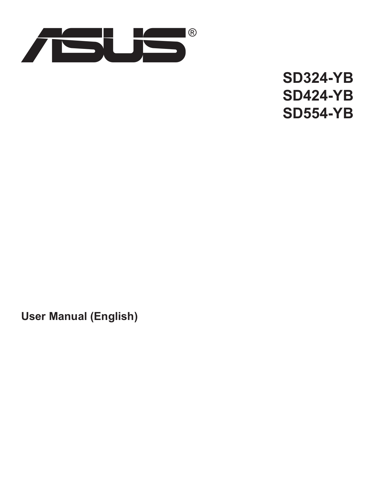 Asus SD554-YB User Guide - ManualMachine.com