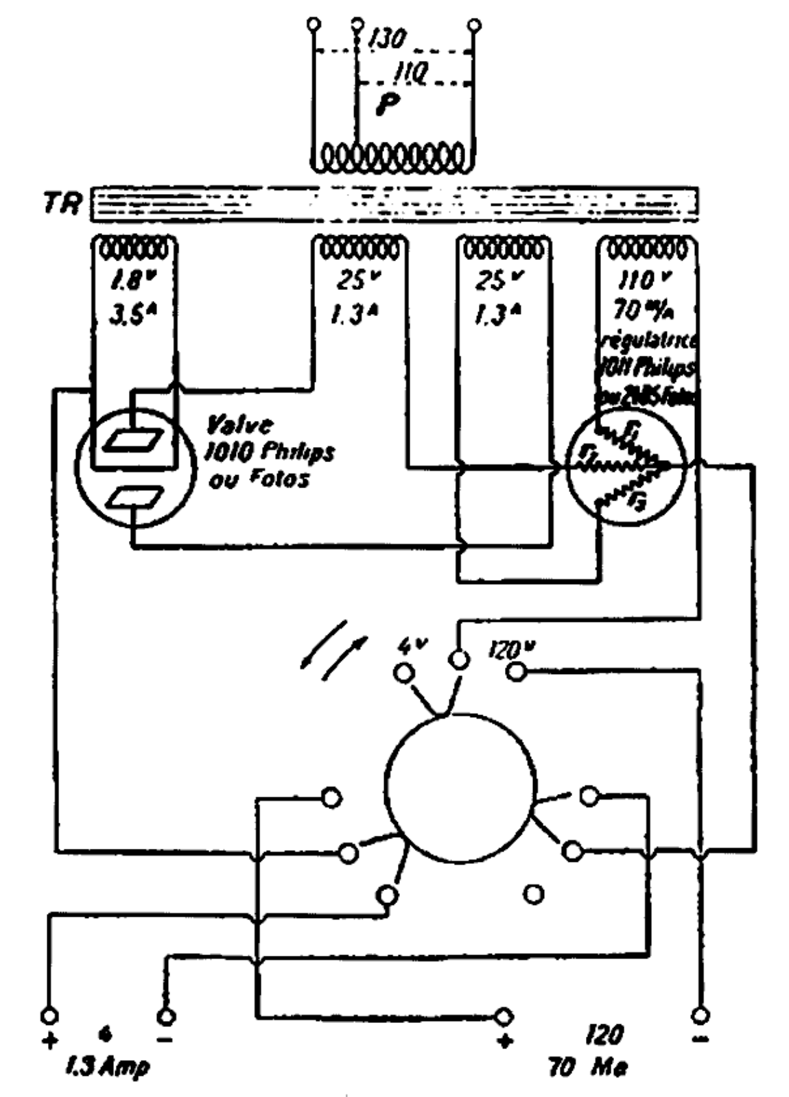 Philips 1009 Schematic