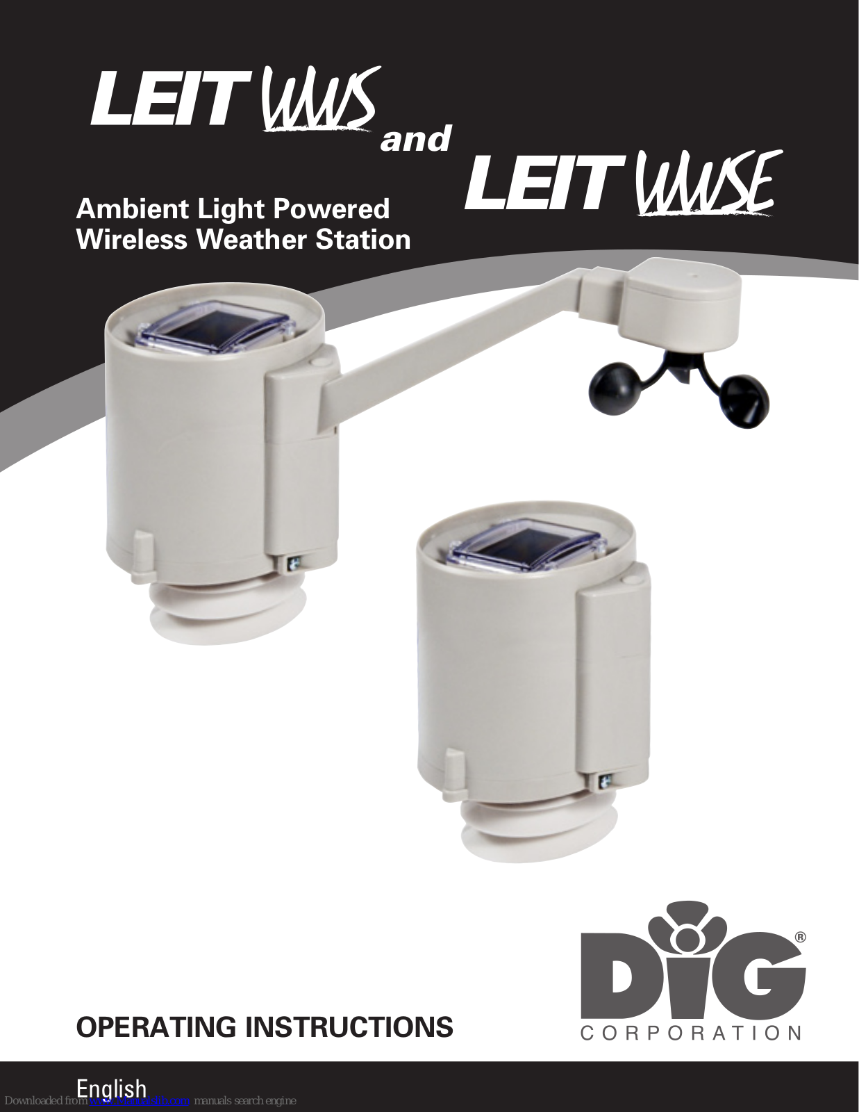 DIG Leit WWS, Leit WWSE Operating Instructions Manual - ManualMachine.com
