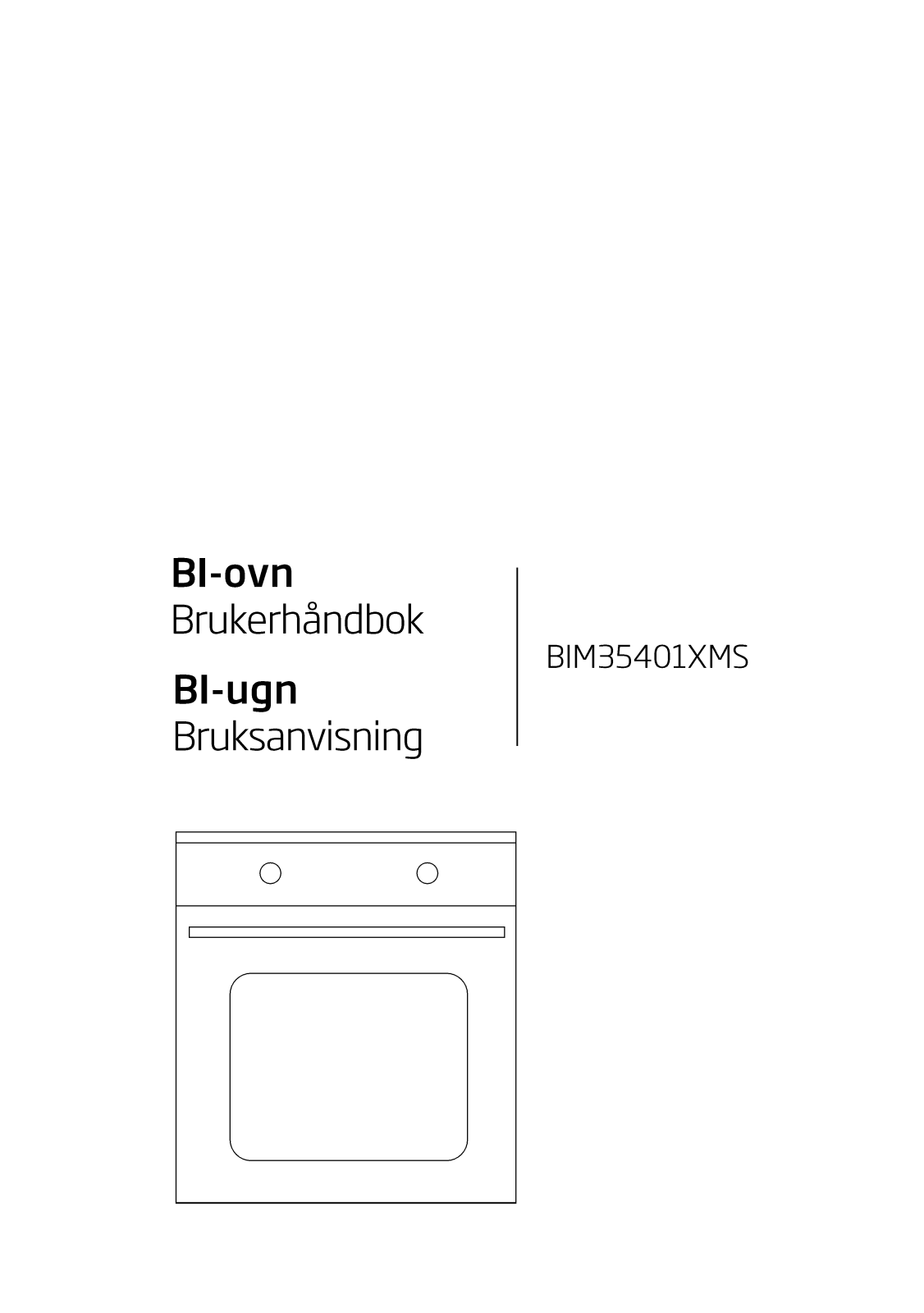 Beko BIM35401XMS User manual