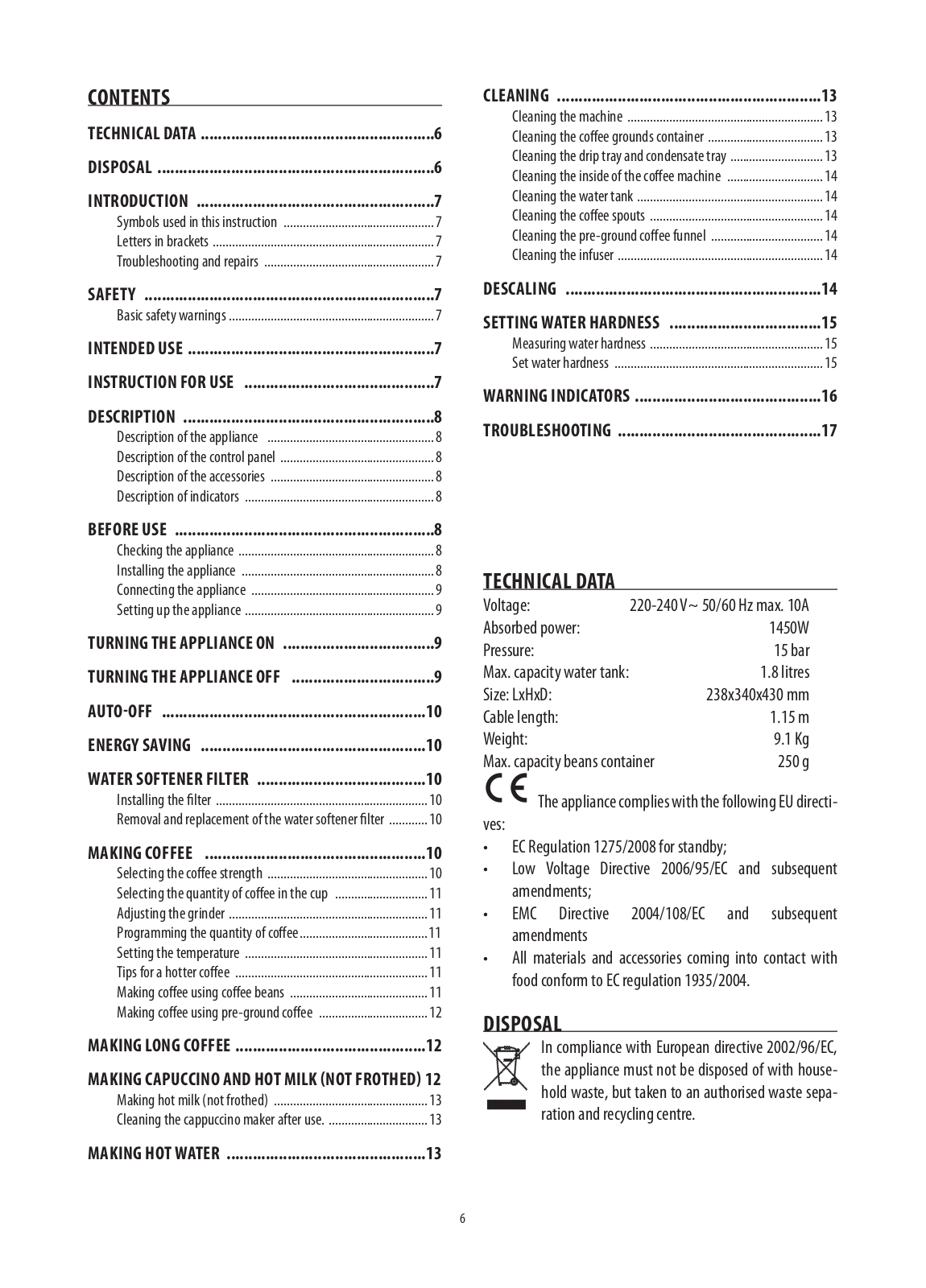 DeLonghi ECAM 23.120 SB Service manual