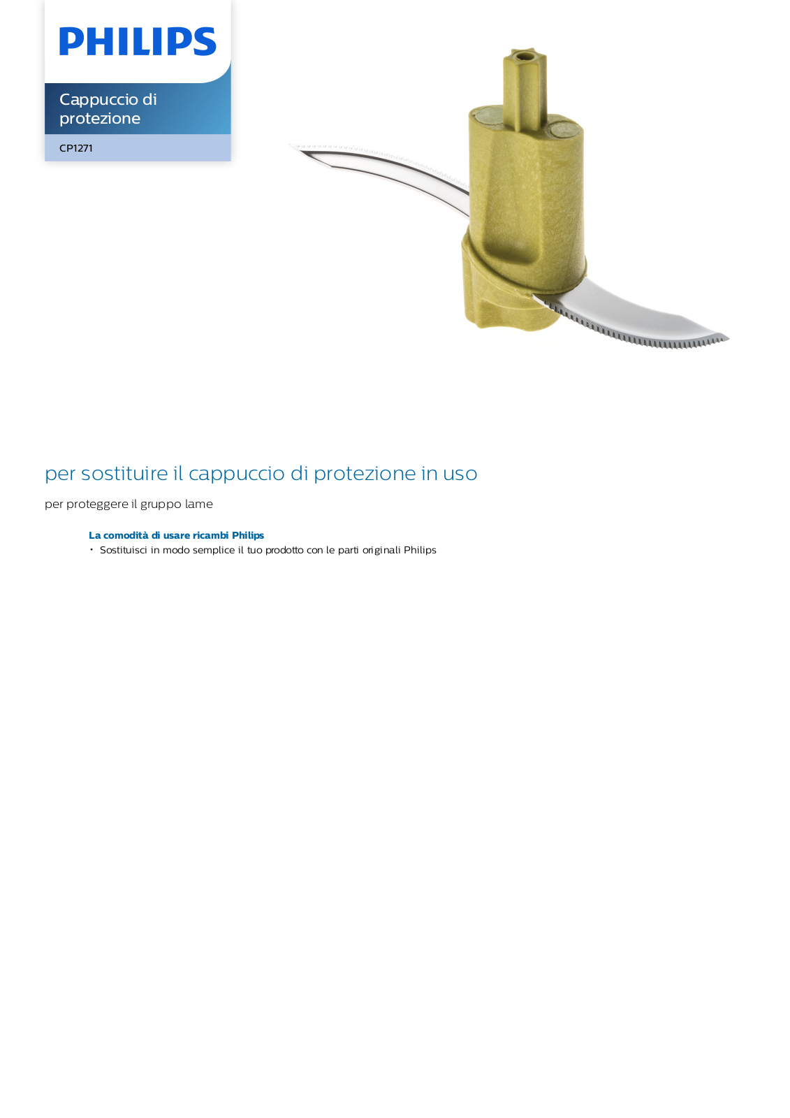 Philips CP1271/01 Leaflet - ManualMachine.com