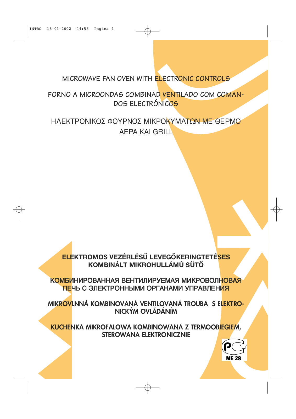 DeLonghi MW665 User Manual INTRO