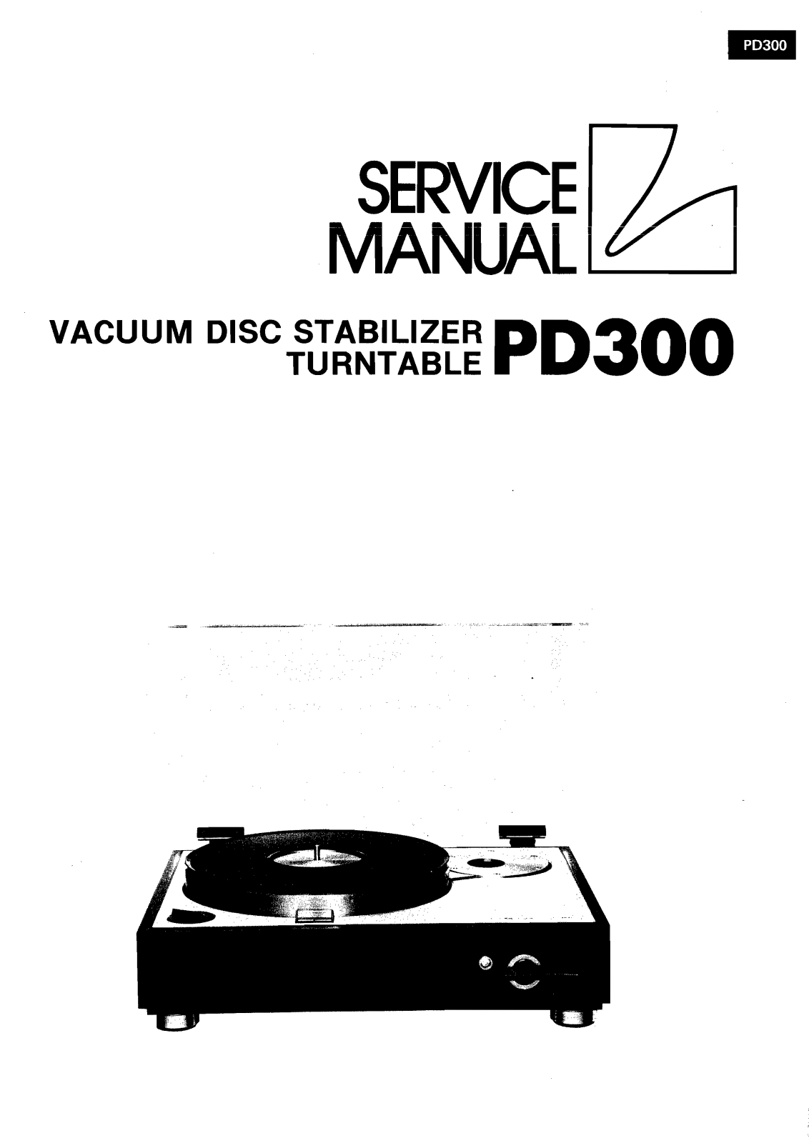 Luxman PD-300 Service Manual