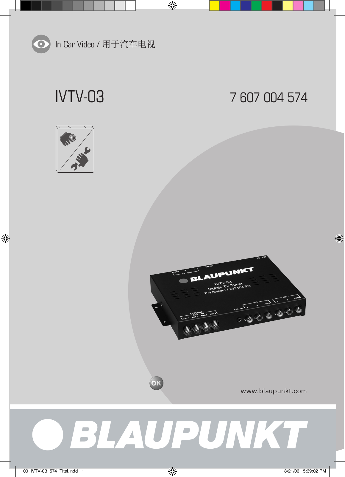 Blaupunkt IVTV-03 User Manual