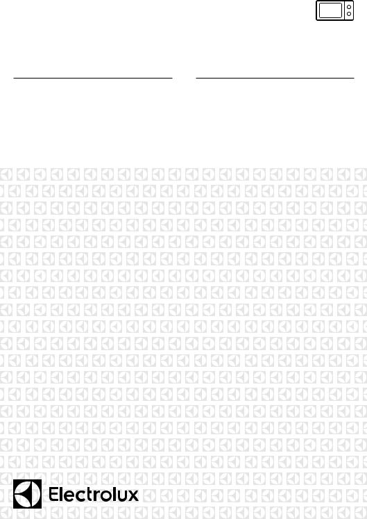 Electrolux EMM20007OX User Manual