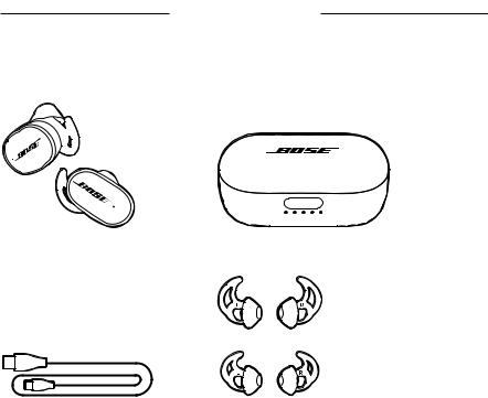 Bose QUIETCOMFORT EARBUDS operation manual