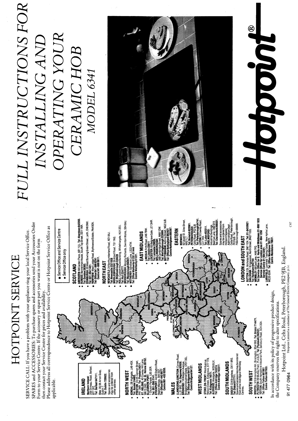 Hotpoint 6341 User Manual