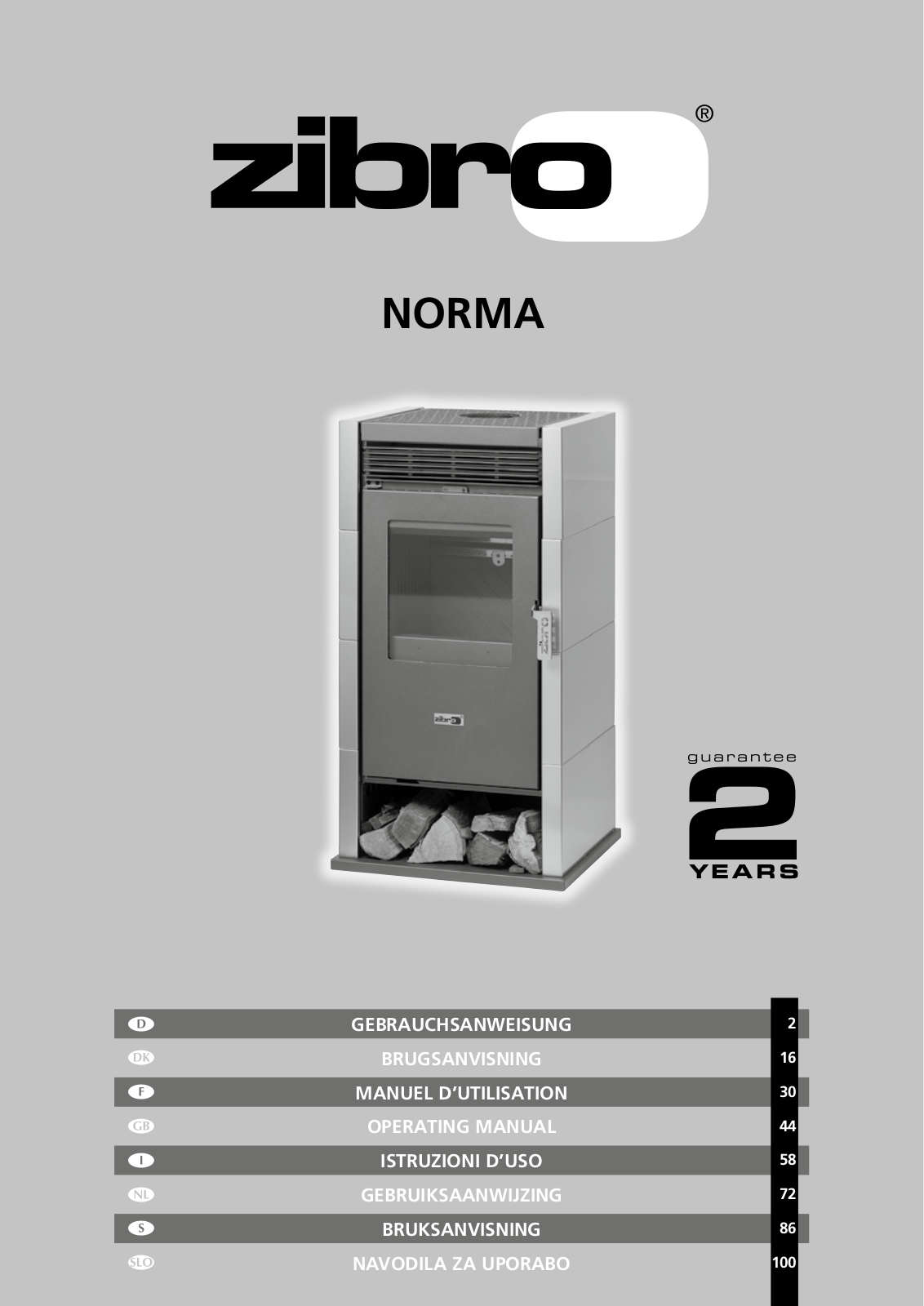 ZIBRO Norma FR User Manual