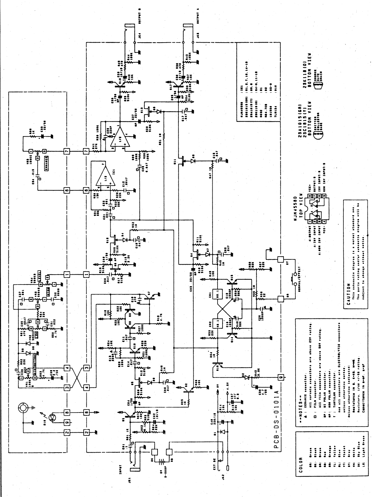 Ibanez ds10 schematic