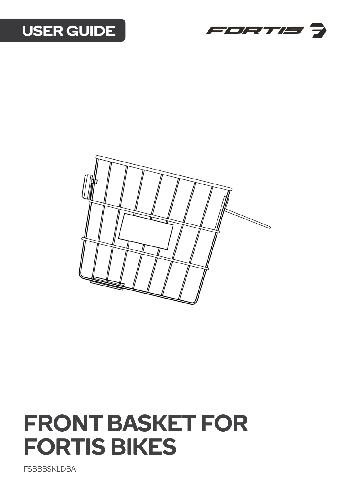 Fortis FSBBBSKLDBA User guide - ManualMachine.com
