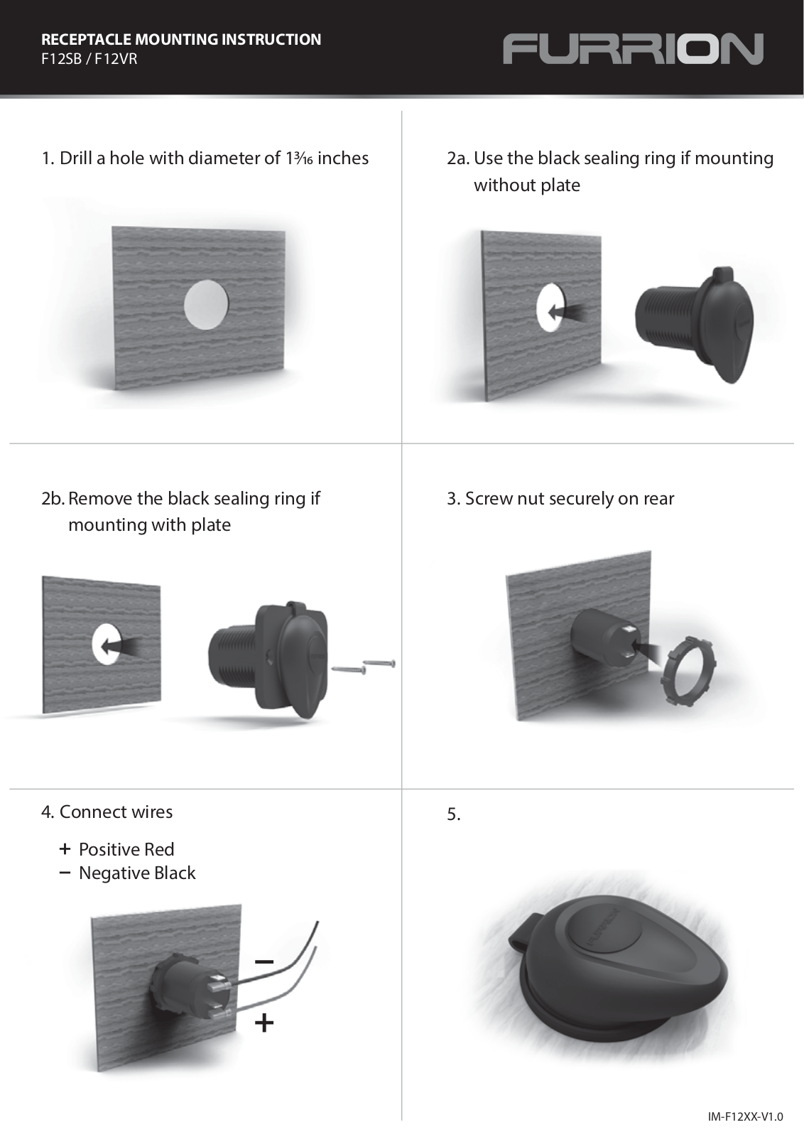 Furrion F12VR, F12SB User Manual