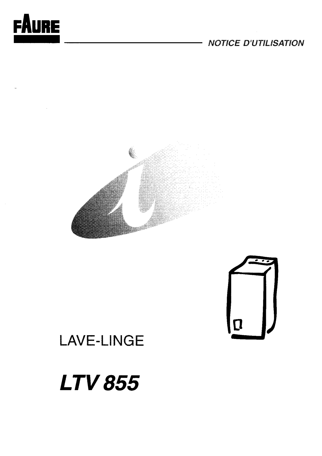 Faure LTV855 User Manual