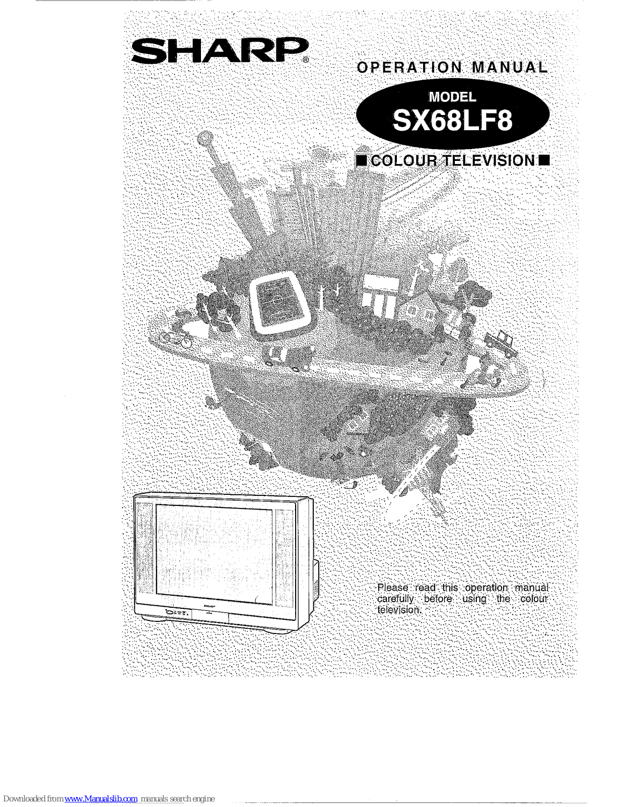 Sharp SX68LF8 Operation Manual