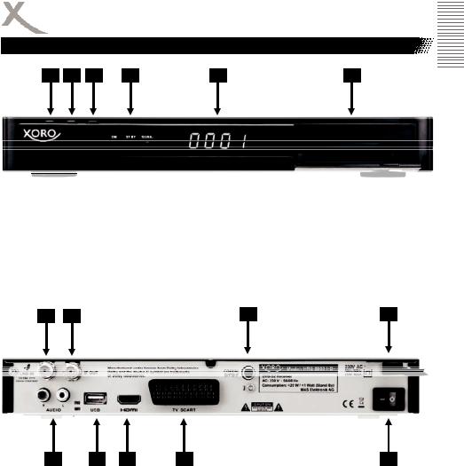 Xoro HRS 8800 HD+ User Manual