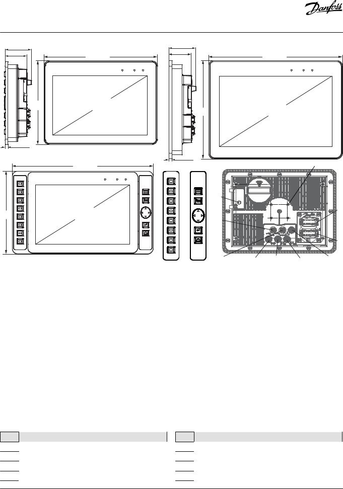 Danfoss DM1x00 Data sheet