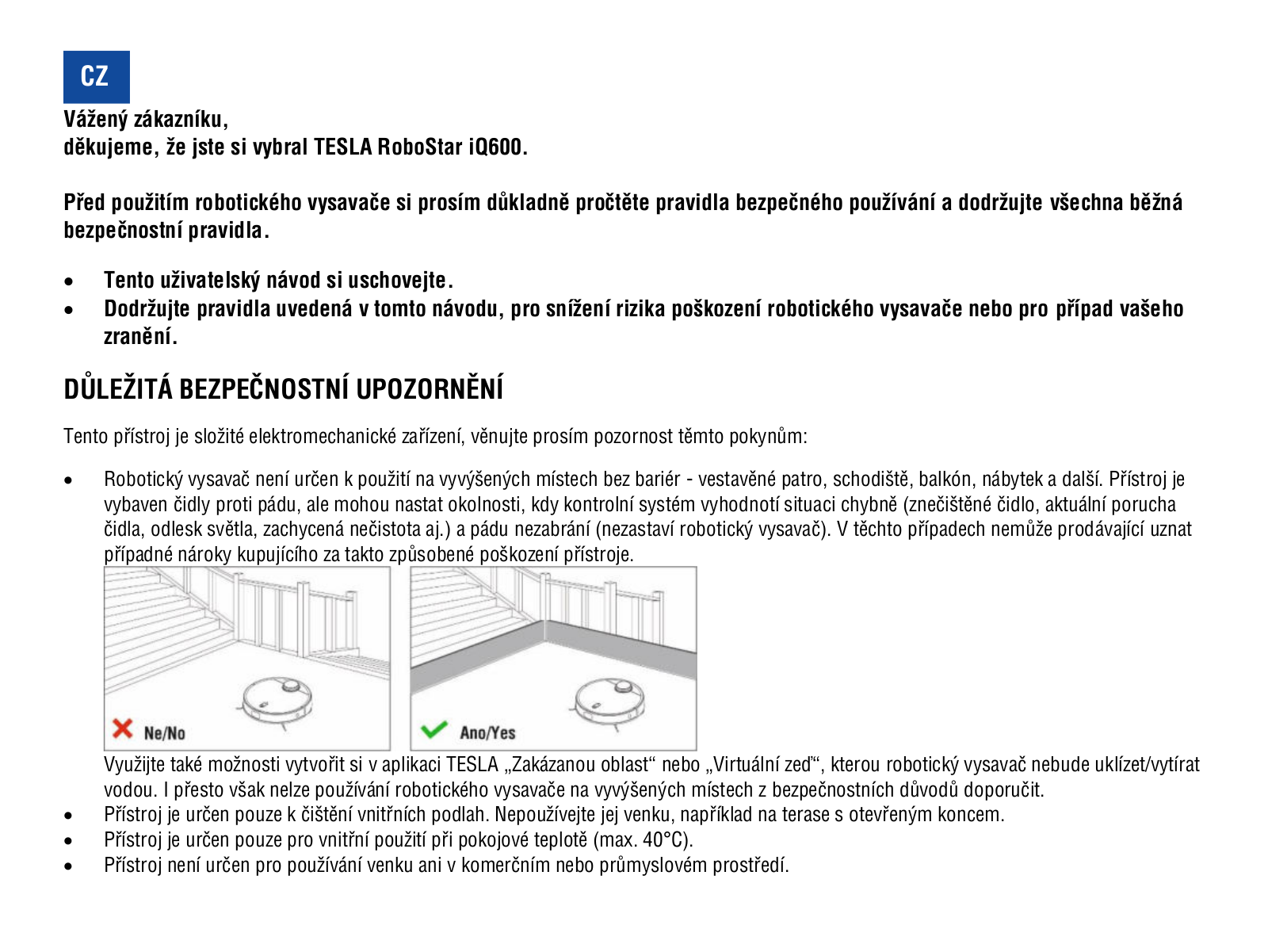 Tesla RoboStar iQ600 User guide - ManualMachine.com