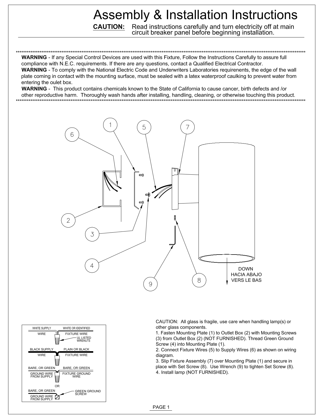 Zipcode Design W002987715 Installation & Assembly - ManualMachine.com