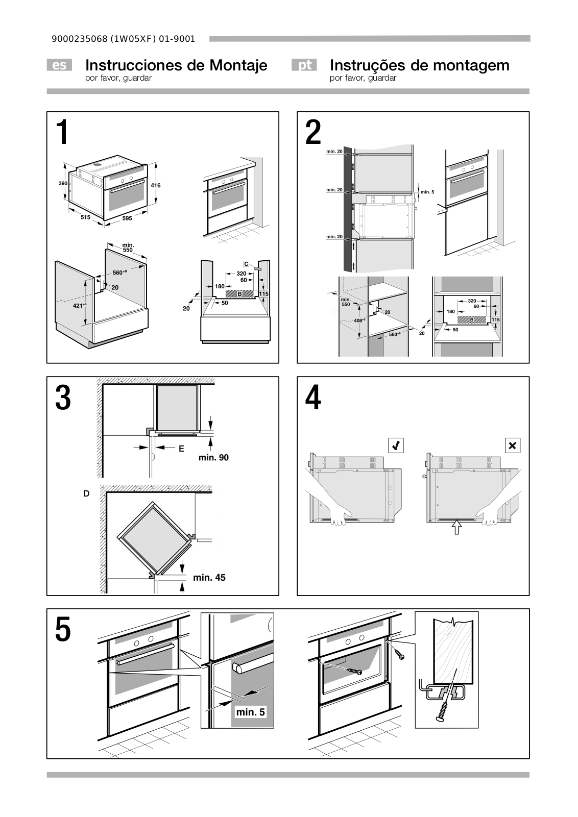 Balay 3HT548XP, 3HT545XP, 3HT540XP User Manual