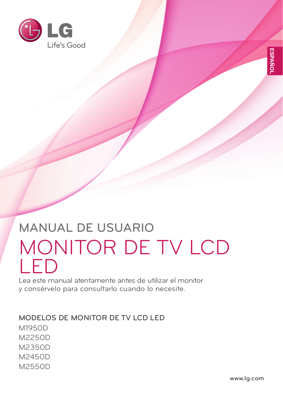 Lg M2450D User Manual