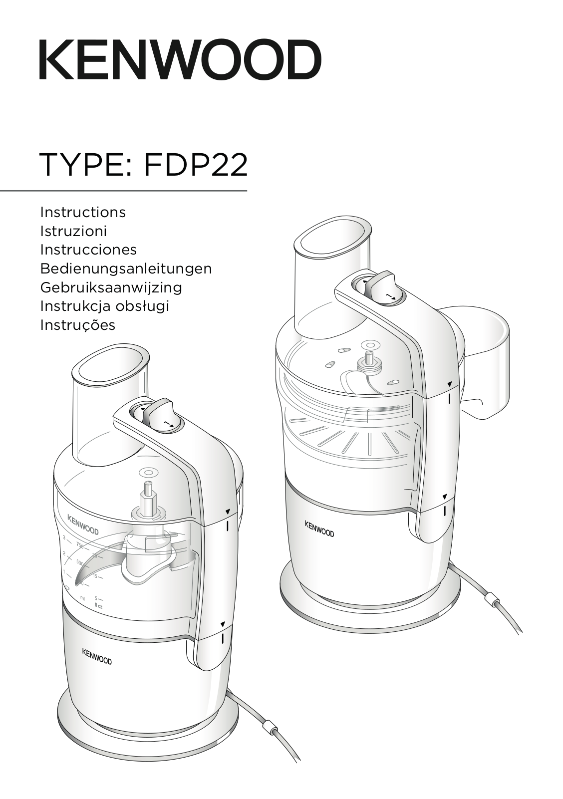 KENWOOD FDP22 User guide - ManualMachine.com